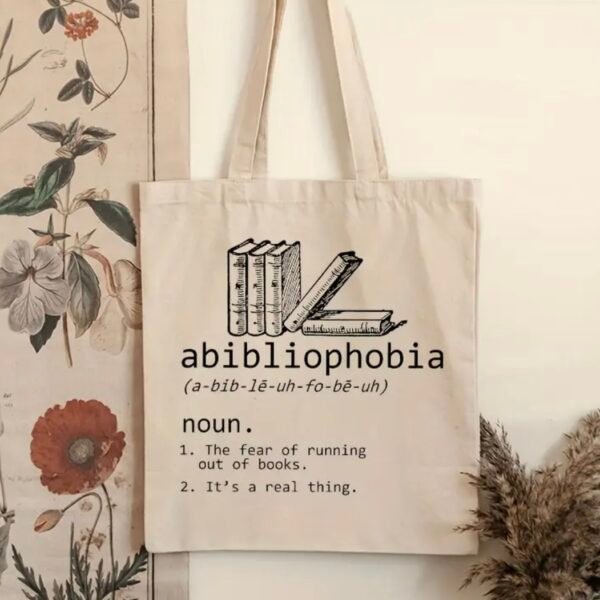 Abibliophobia Tote