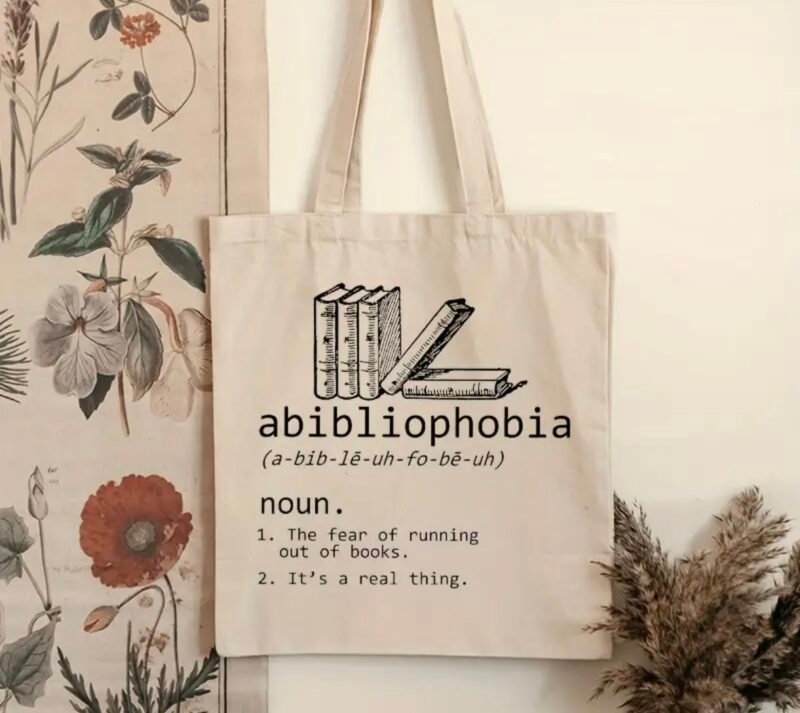 Abibliophobia Tote