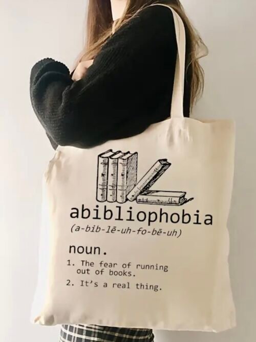 Abibliophobia Tote