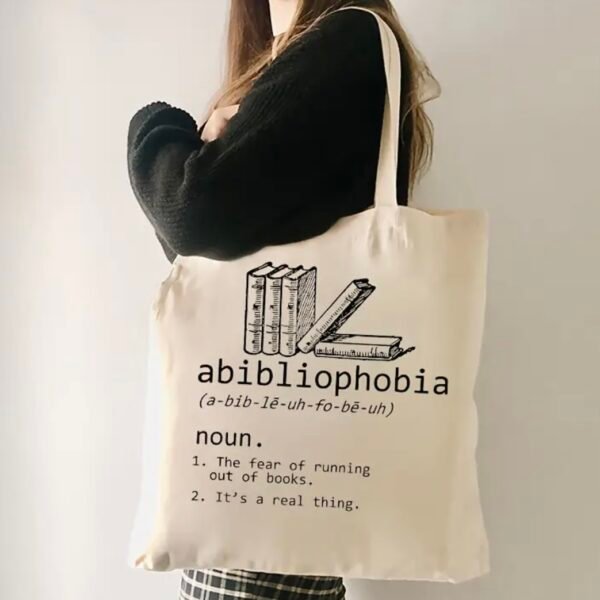 Abibliophobia Tote