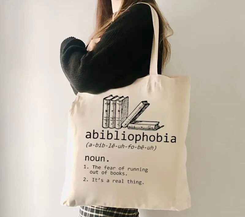 Abibliophobia Tote