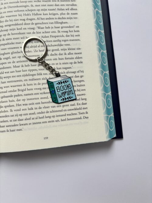 Carry a Story Bookworm Keychain