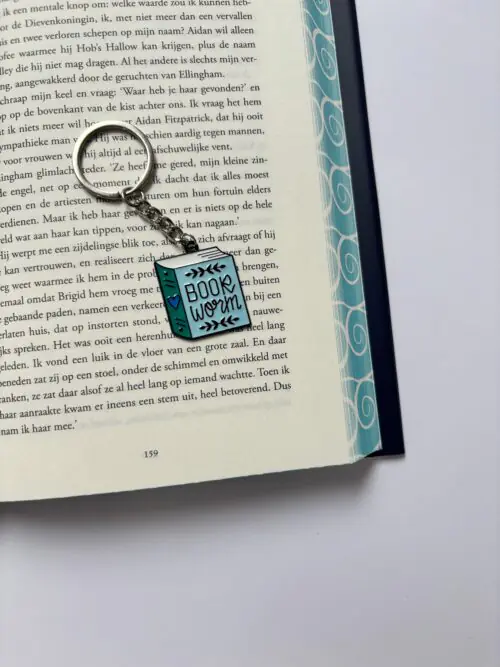 Carry a Story Bookworm Keychain