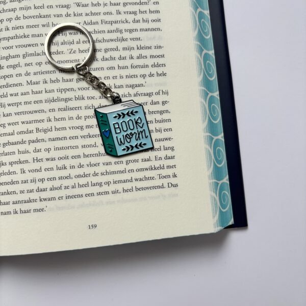 Carry a Story Bookworm Keychain