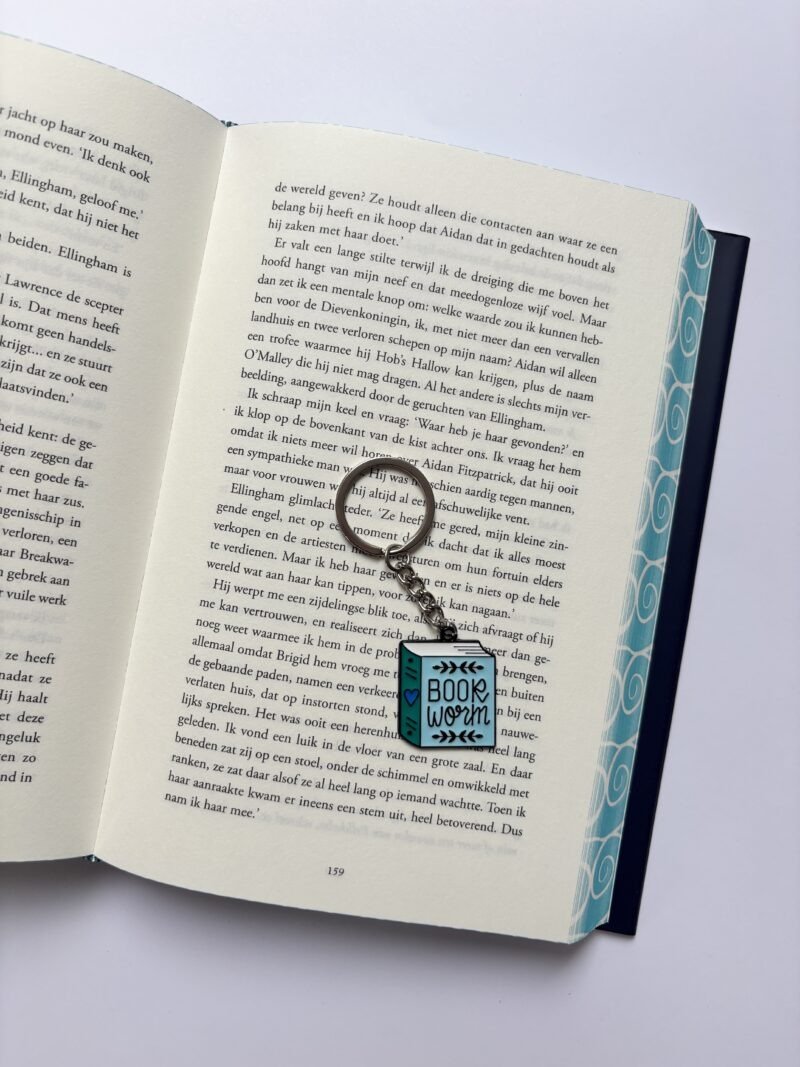 Carry a Story Bookworm Keychain