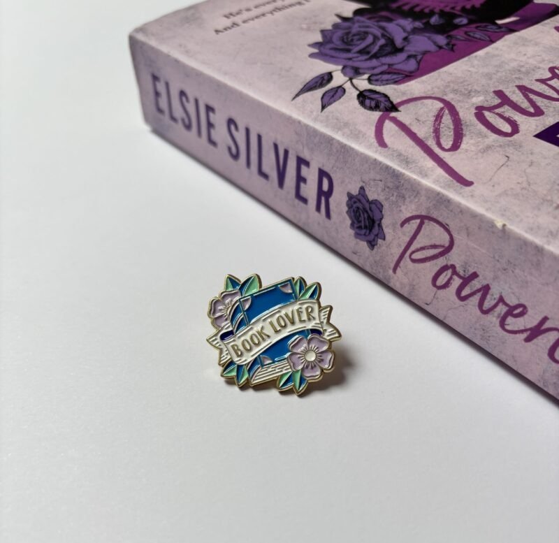 Plot Twist Book Lover Pin