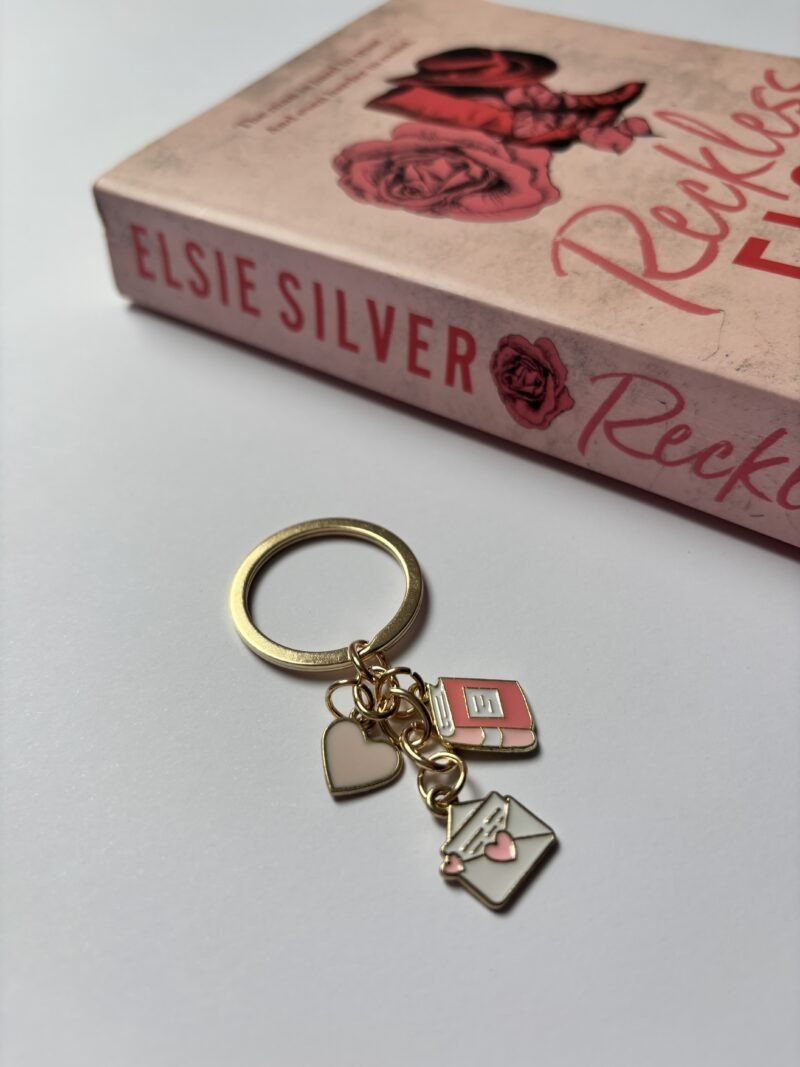 Golden Book Lover Keychain