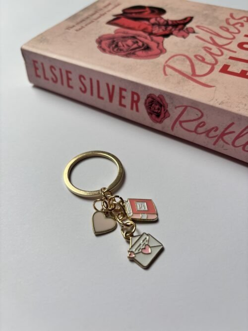 Golden Book Lover Keychain