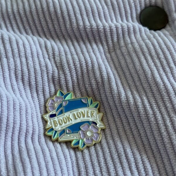 Plot Twist Book Lover Pin