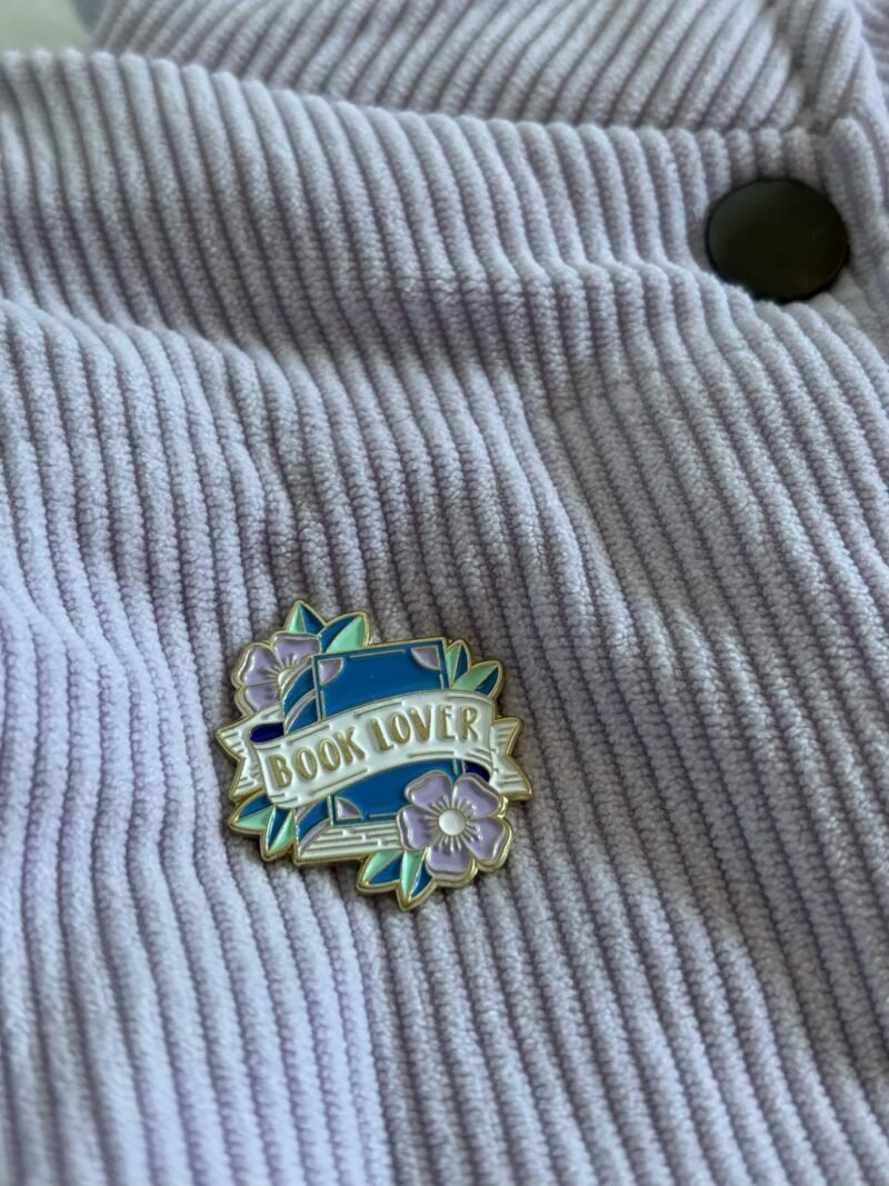 Plot Twist Book Lover Pin