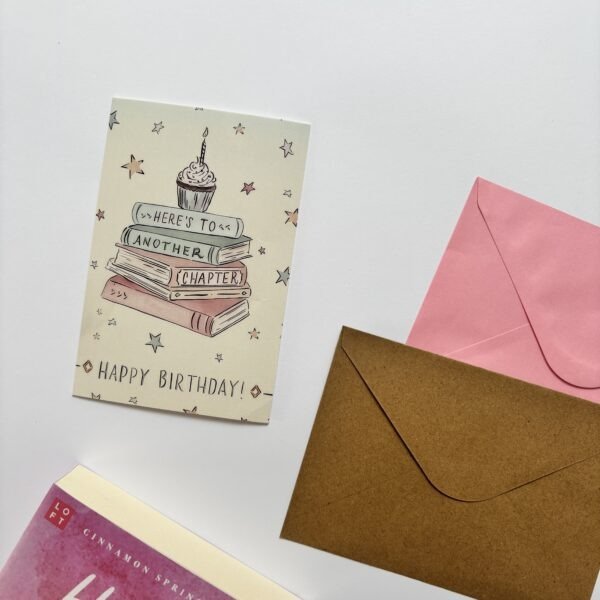 Another Chapter Birthday Card