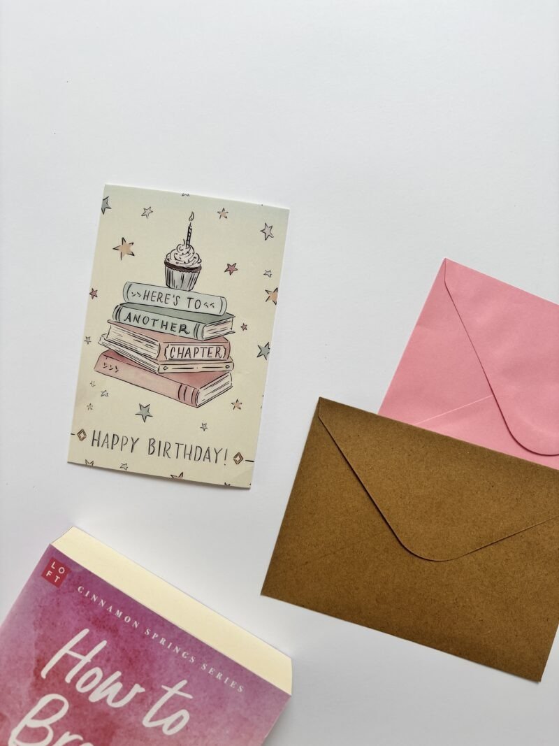 Another Chapter Birthday Card