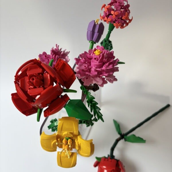 plastic flower bookish vase Bloom & Read Vase