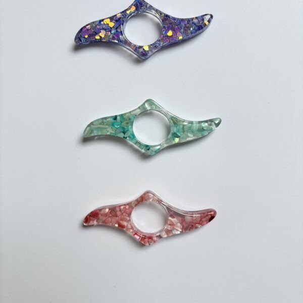 Serenity Epoxy Thumb Ring