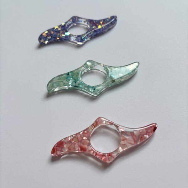 Serenity Epoxy Thumb Ring
