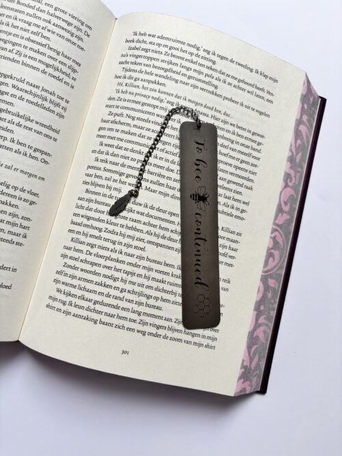 To Bee Continued Metal Bookmark