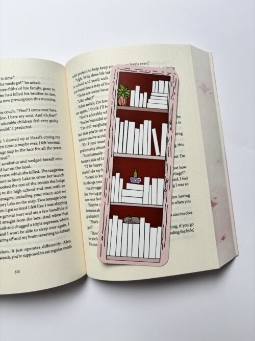 Color Your Bookshelves Bookmark