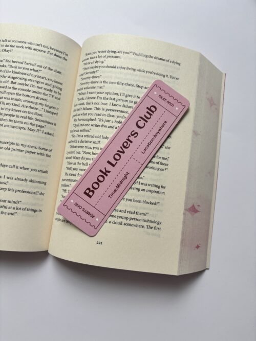 Book Lovers Club Bookmarks Set