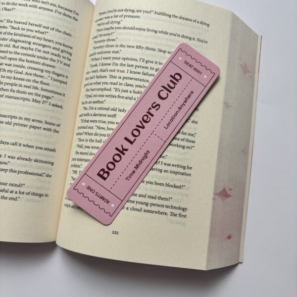 Book Lovers Club Bookmarks Set