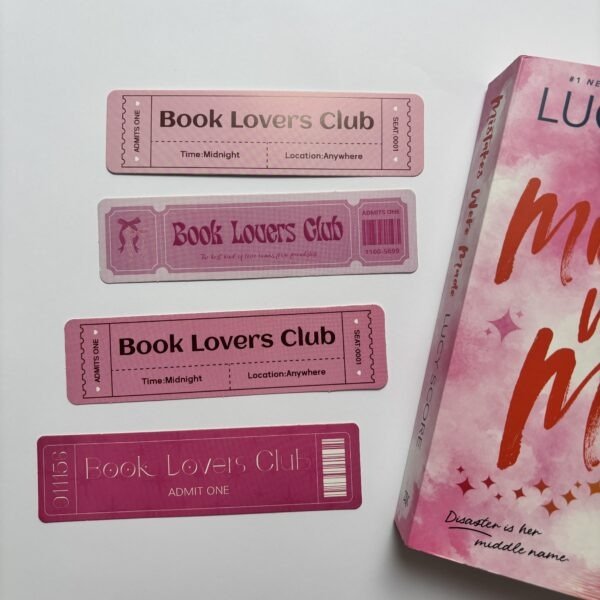 Book Lovers Club Bookmarks Set