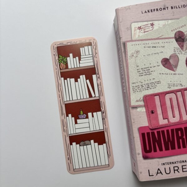 Color Your Bookshelves Bookmark