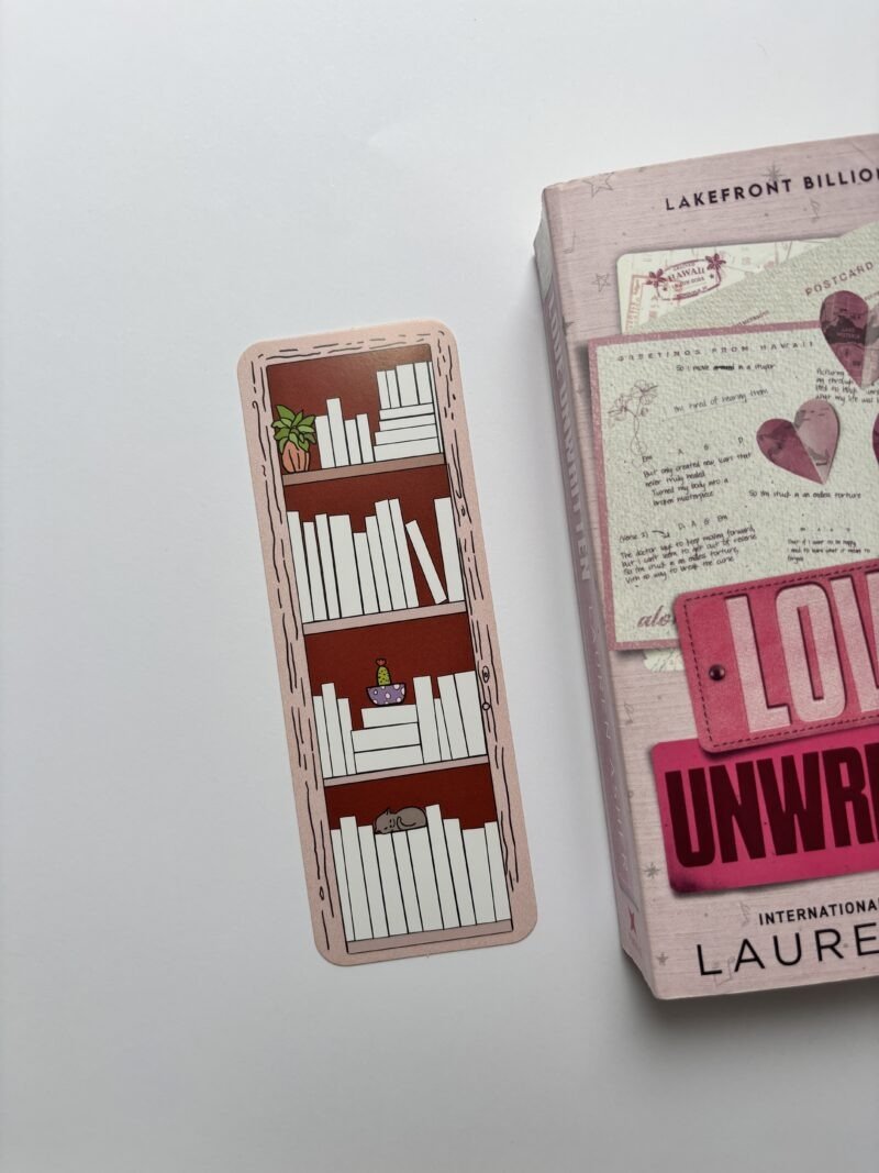 Color Your Bookshelves Bookmark
