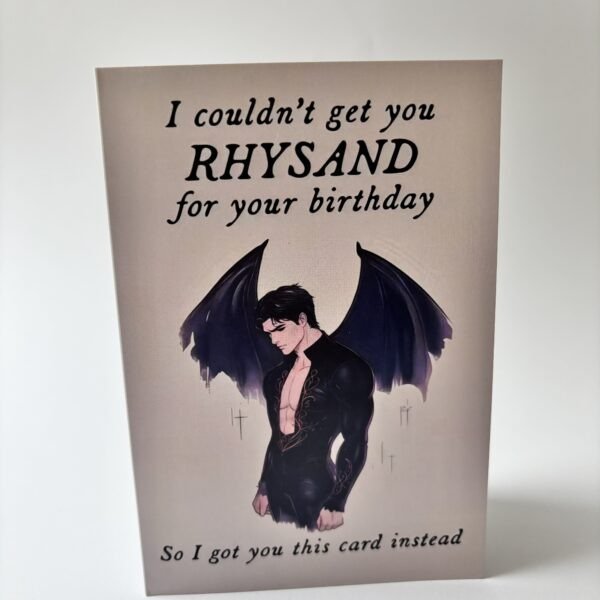 Rhysand Birthday Card
