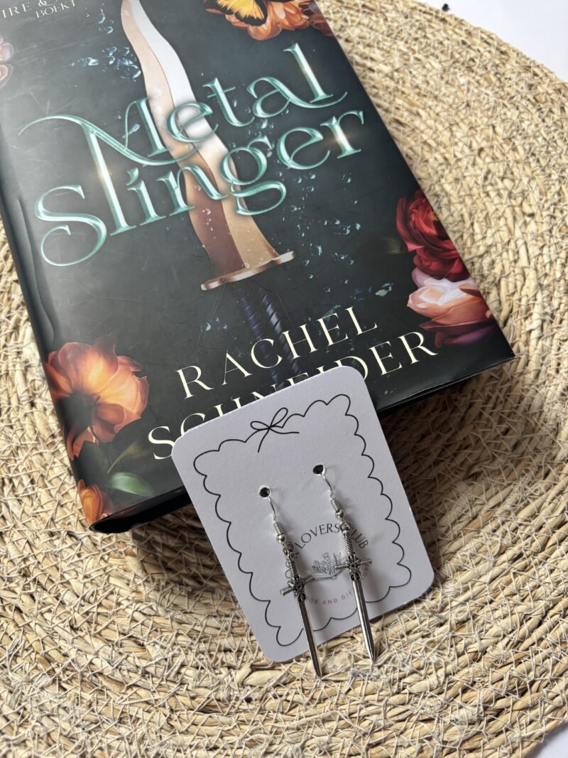 Silver Sword Earrings