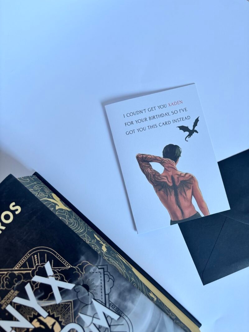 Xaddy Xaden Birthday Card
