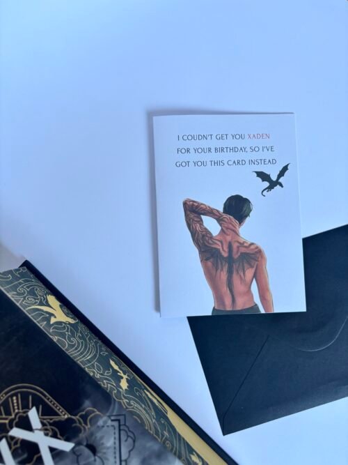 Xaddy Xaden Birthday Card