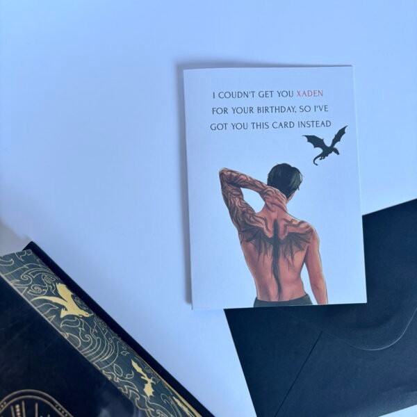 Xaddy Xaden Birthday Card