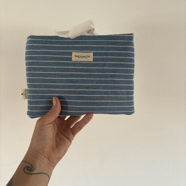 Booksleeve Denim Stripes