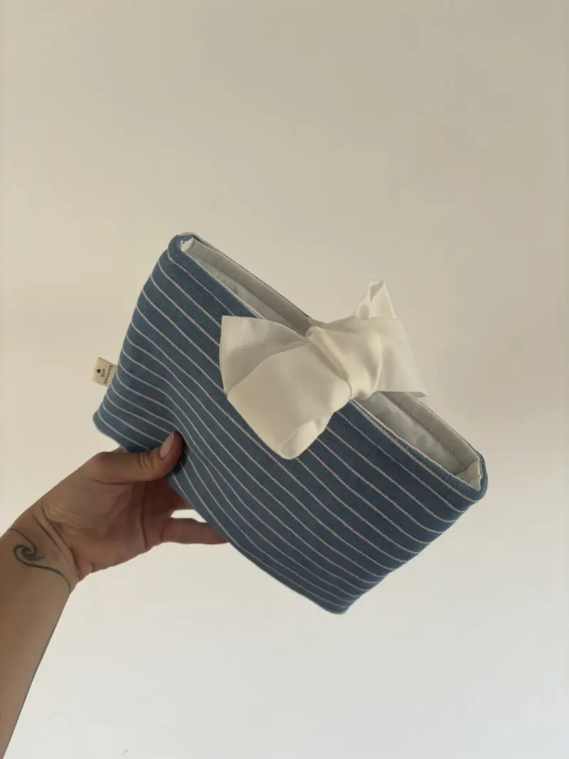 Booksleeve Denim Stripes