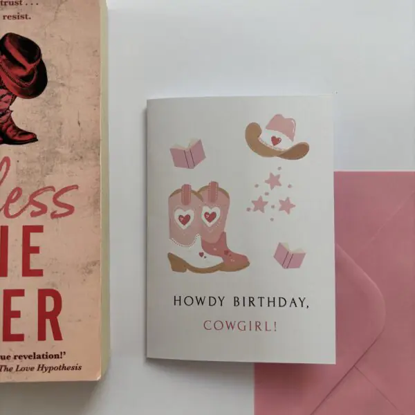 Howdy Birthday, Cowgirl Card