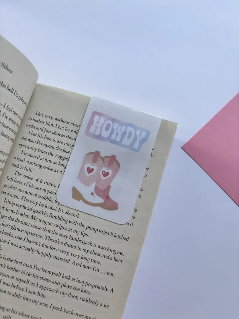 Howdy Magnetic Bookmark