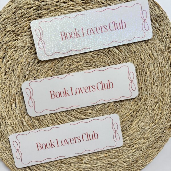 IMG_8748 Book Lovers Club Bookmark