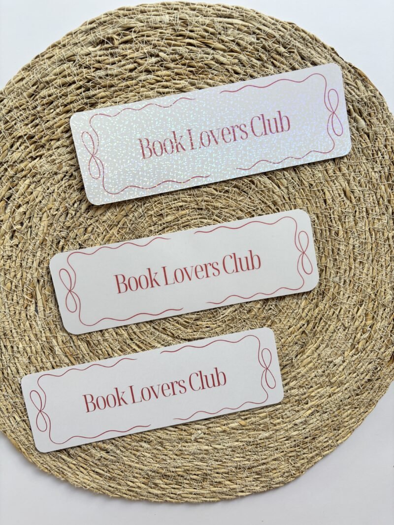 IMG_8748 Book Lovers Club Bookmark
