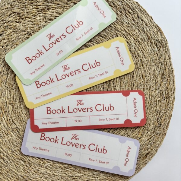 Book Lovers Club Bookmarks