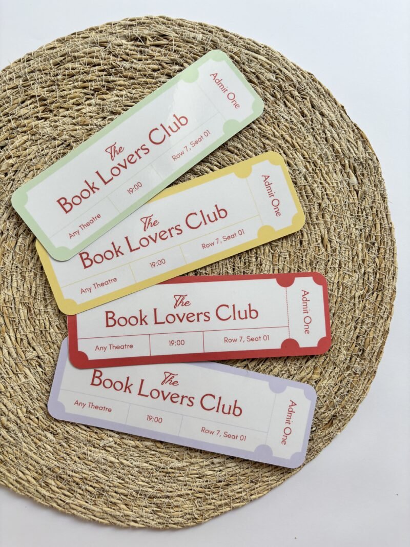 Book Lovers Club Bookmarks