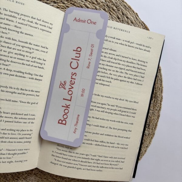Book Lovers Club Bookmarks