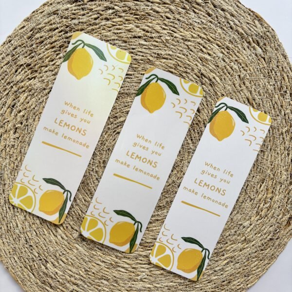IMG_8773 When Life Gives you Lemons Bookmark