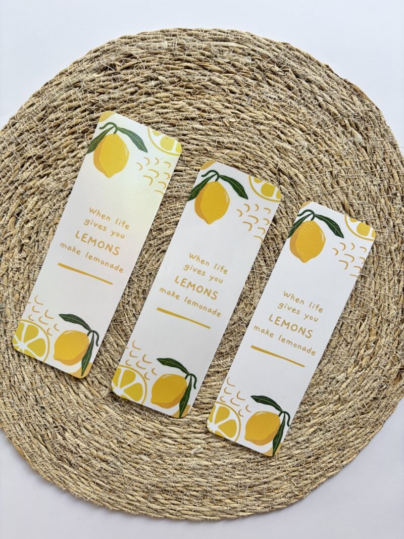 IMG_8773 When Life Gives you Lemons Bookmark