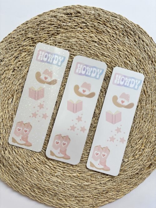 Howdy Cowgirl Bookmark