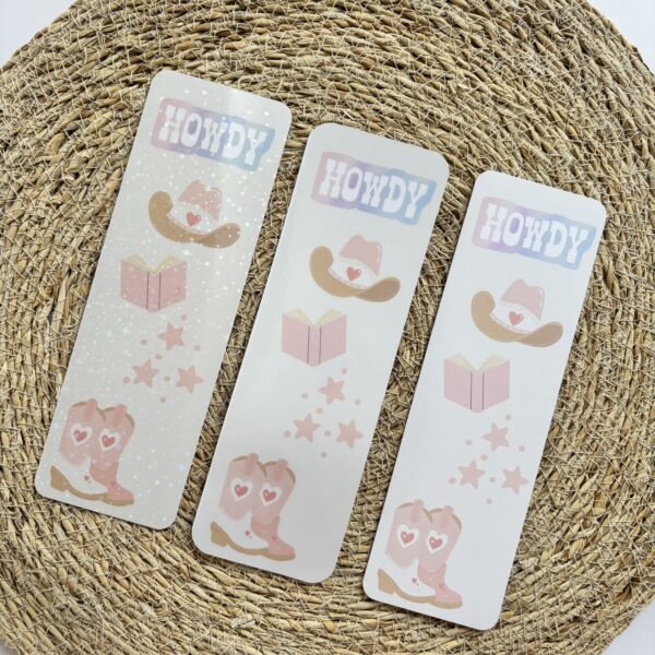 Howdy Cowgirl Bookmark