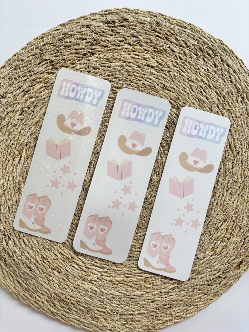 Howdy Cowgirl Bookmark