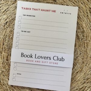 Tasks That Haunt Me Notepad