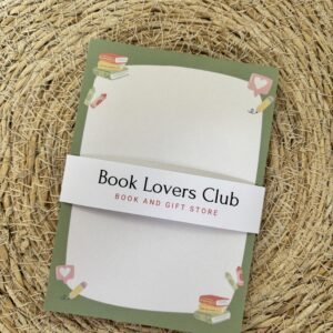 Green Bookish Notepad