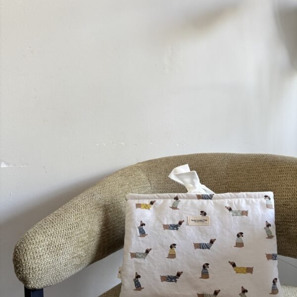 Bow Book Lovers Booksleeve Dachshund