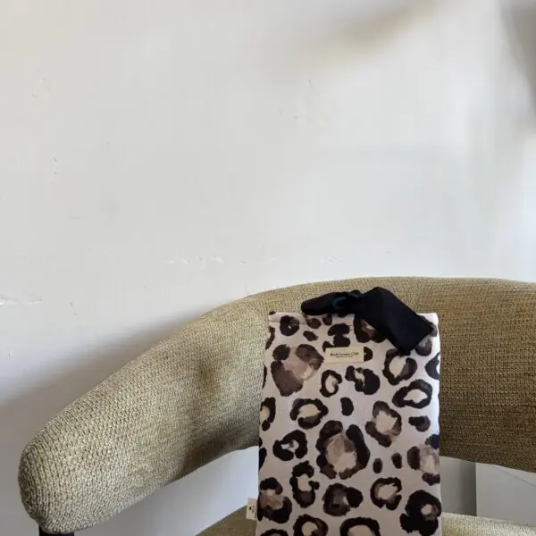 panter black booksleeve Bow Book Lovers Booksleeve Leopard