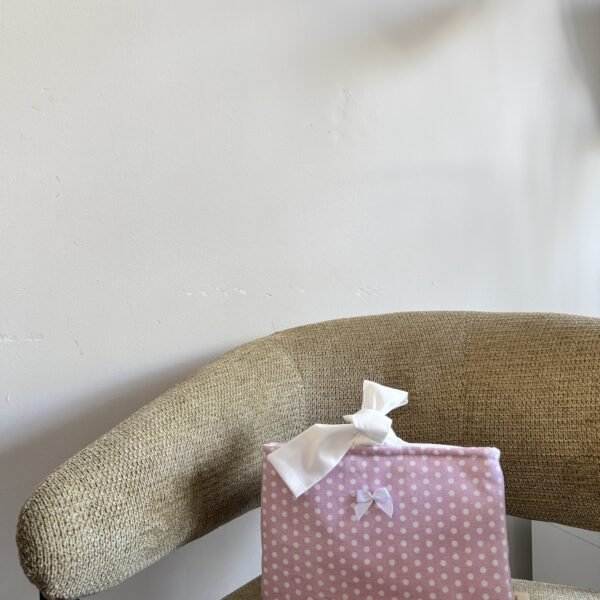 polka pink dot booksleeve Bow Book Lovers Booksleeve Pink Polka Dot